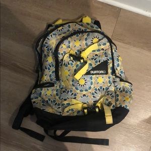 Burton Backpack - floral - snowboard / hiking